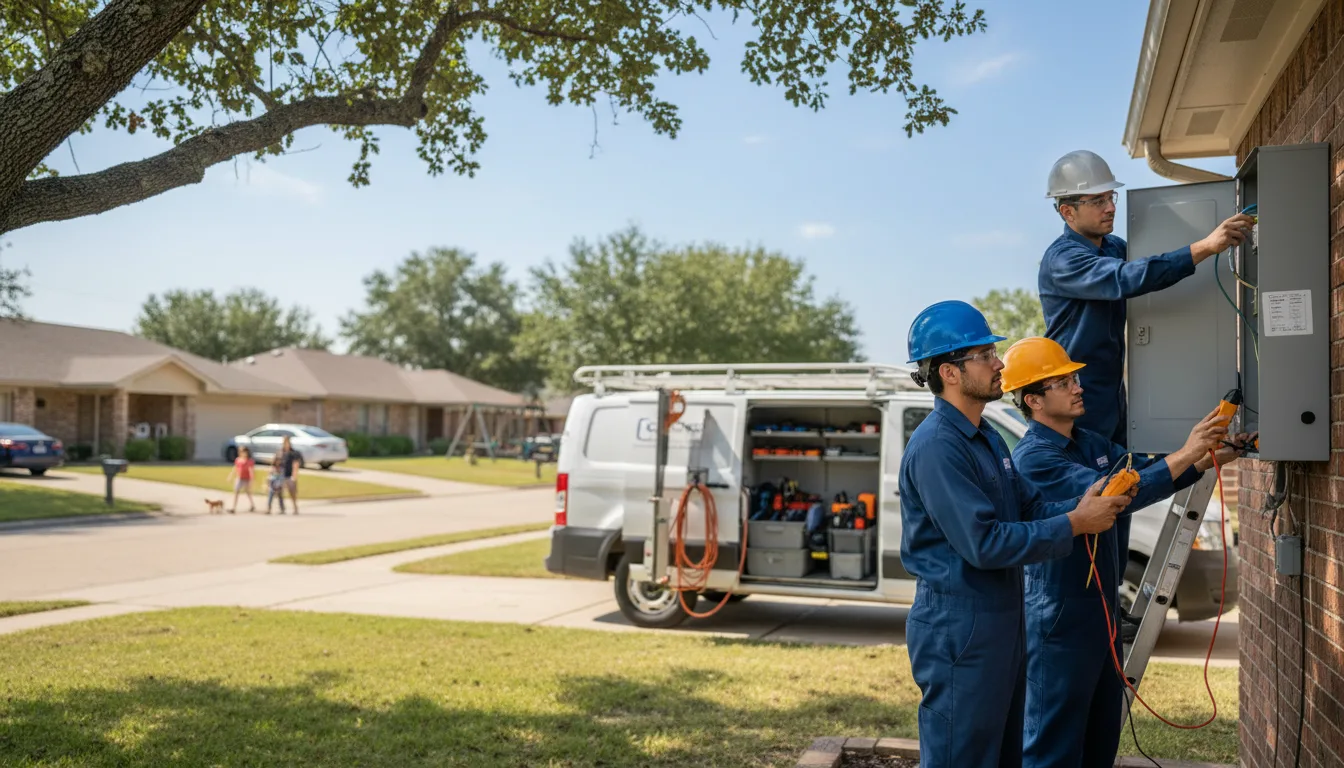 Certified electrician providing emergency electrical services in Shelby, MS